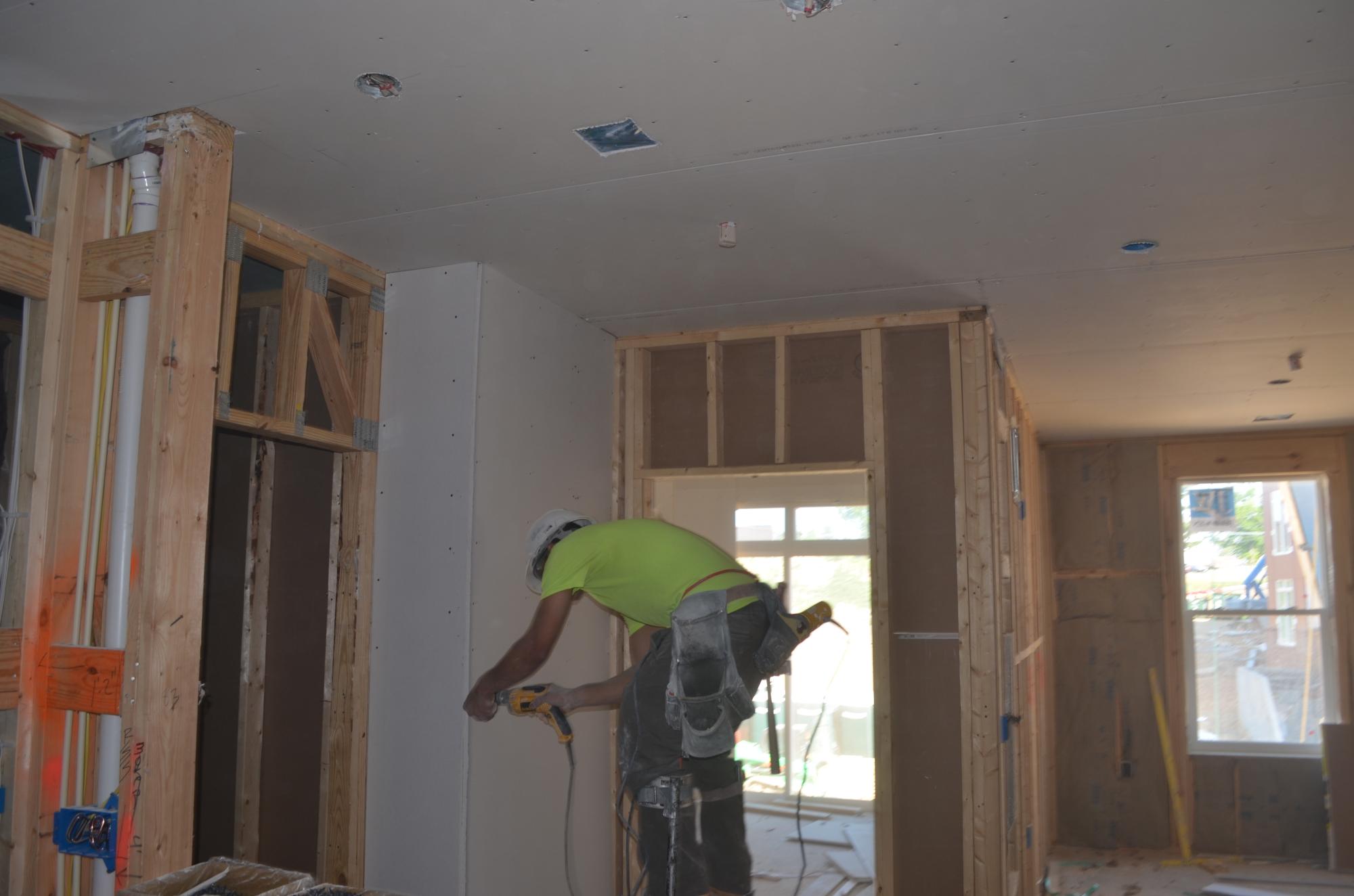 Urban Green Drywall, Cold Formed Metal Framing Retana Construction IIIA Garden-style 10